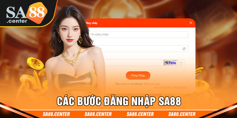 Các bước đăng nhập SA88